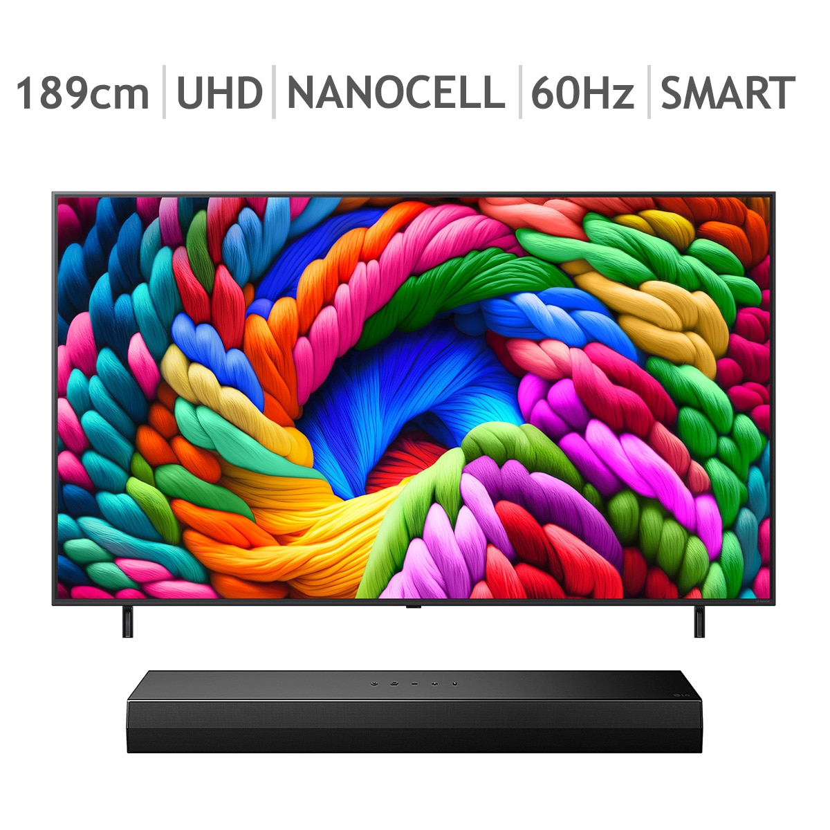 LG 나노셀 AI 75NA1C90AMA 189cm (75) + S20A LG 나노셀 AI 75NA1C90AMA 189cm (75) + S20A