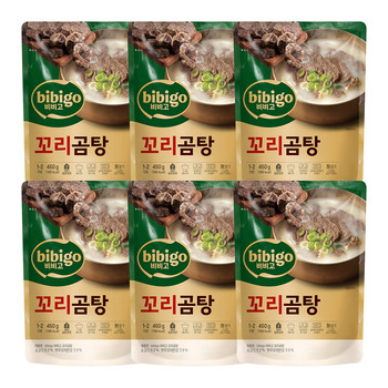 CJ비비고꼬리곰탕 460g x 6