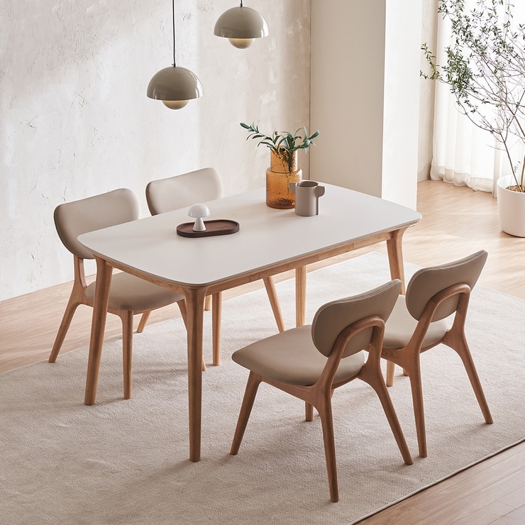 Finlandia Carino Cermaic Dining Table Set For 4 674796