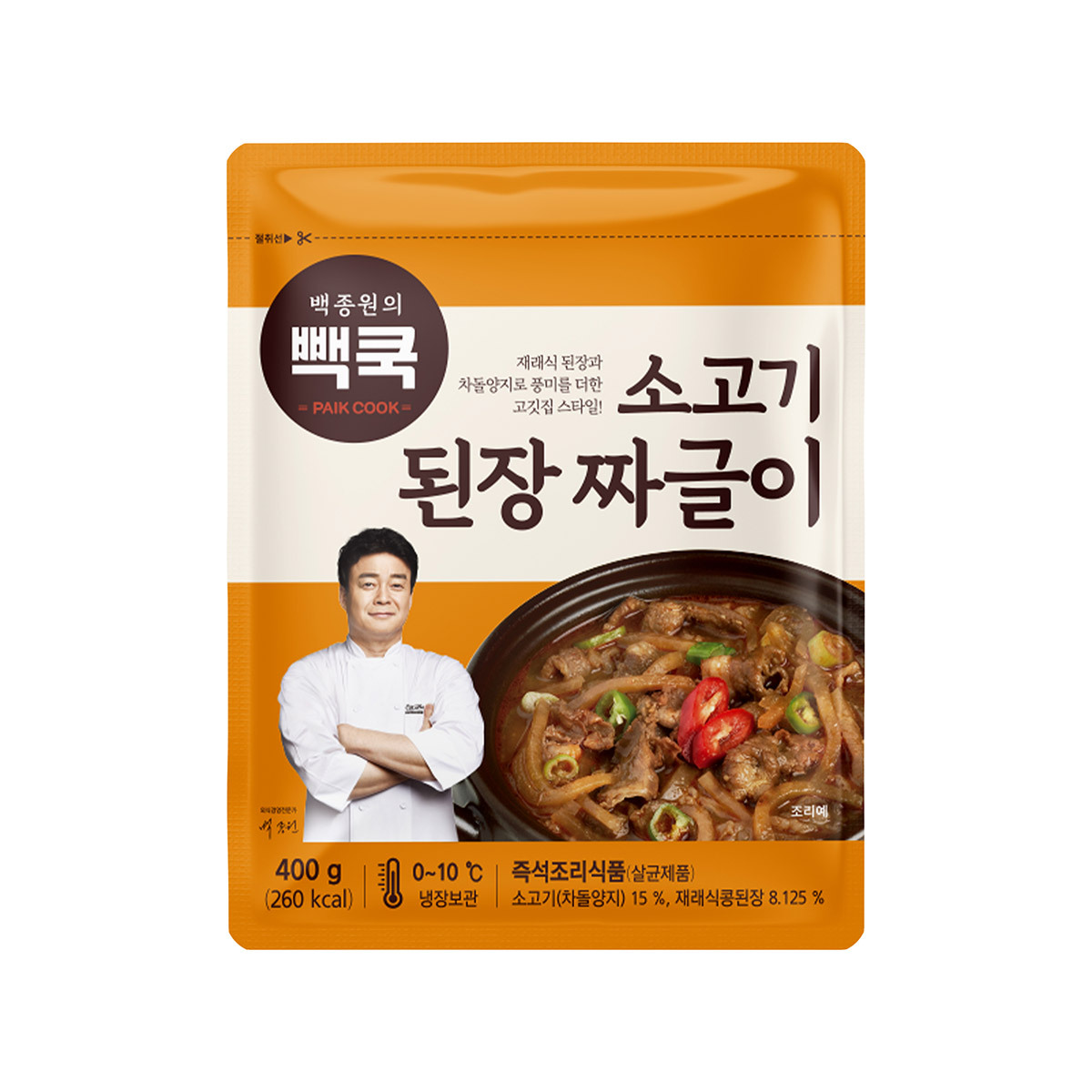 백종원소고기된장짜글이400g x 4