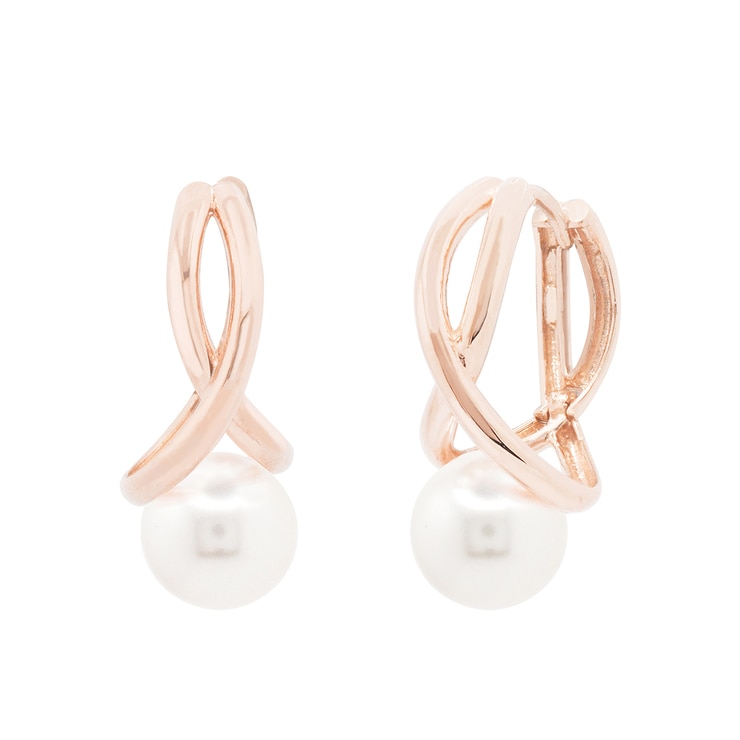 Clavedej Fresh Water Pearl 7mm Cro Earrings 677829