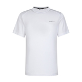 휠라 골프 남성 반소매 티셔츠 - 오프화이트(레터링)
