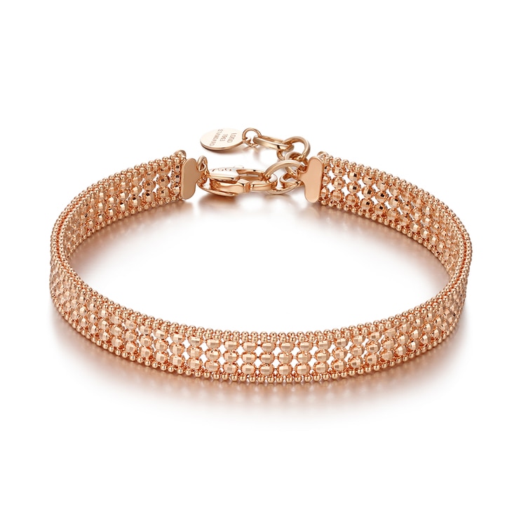 Lond Voluminaire 18K Pink Gold Bracelet 681476