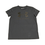 언더아머 여성 그래픽 반팔 티셔츠 - 블랙, XS