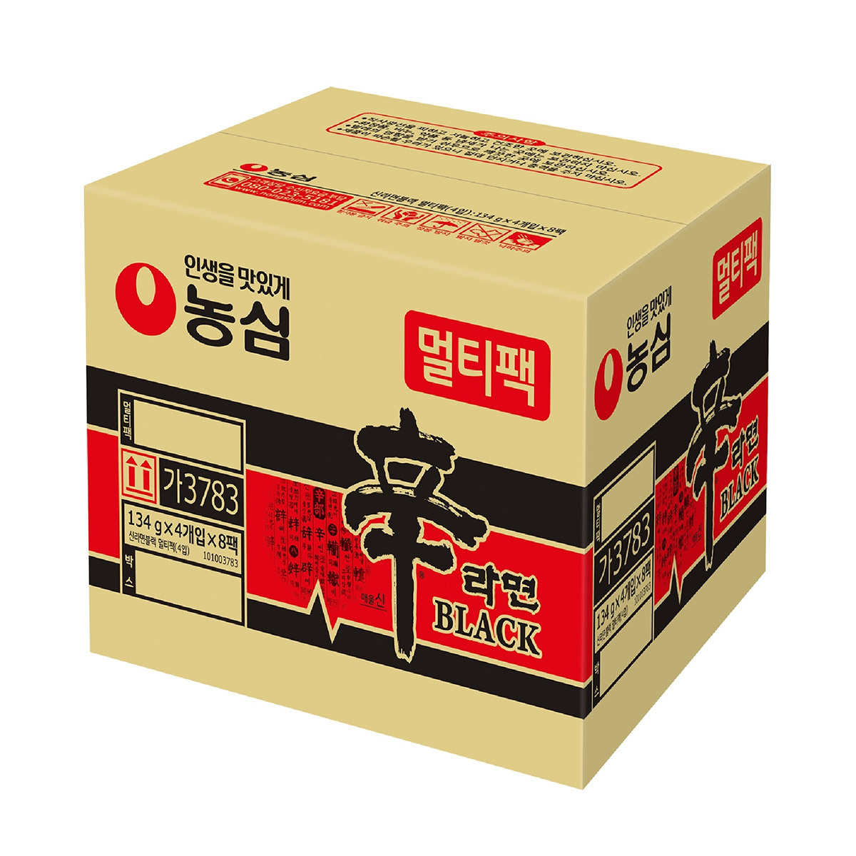 농심 신라면블랙 134g x 4 x 8