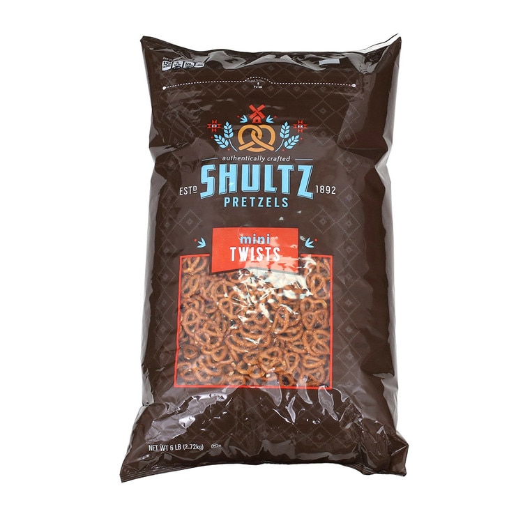 Shultz  Mini  Pretzels  2.72kg 30426