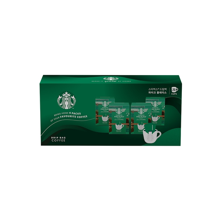 Starbucks Pike Place Drip Bag Coffee 9g x 20 676468