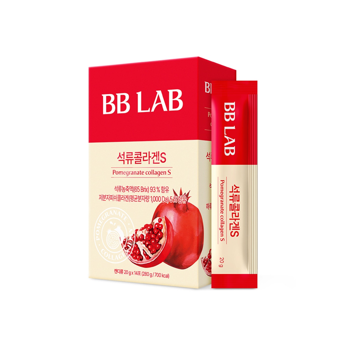 뉴트리원 BB Lab 석류콜라겐S 20g x 56포