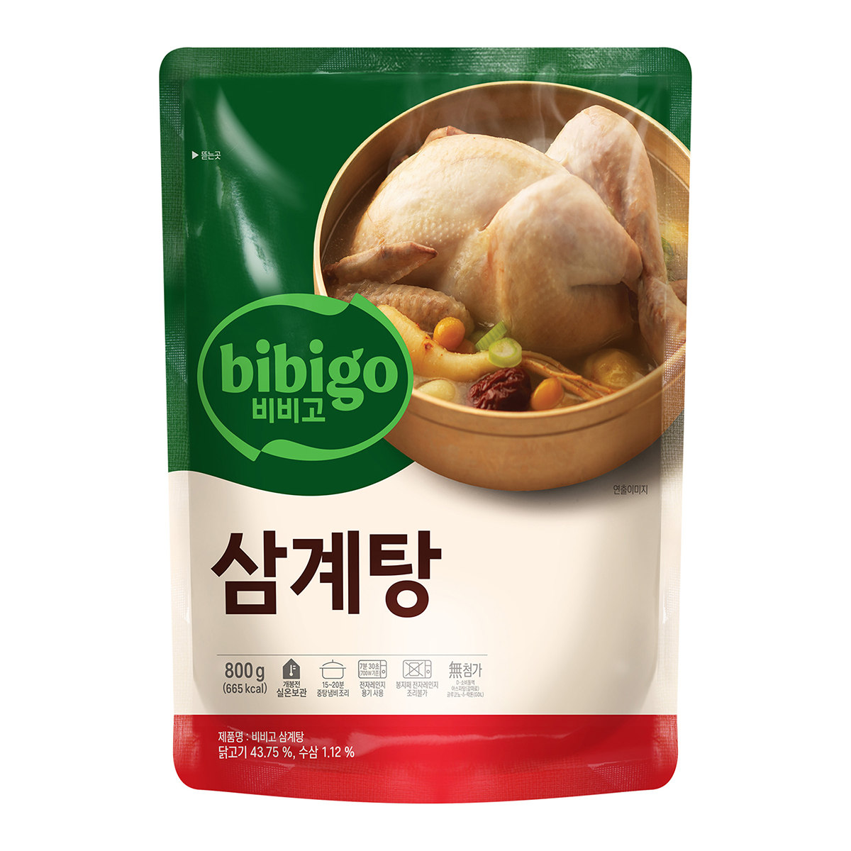 CJ 비비고 삼계탕 800g x 2팩