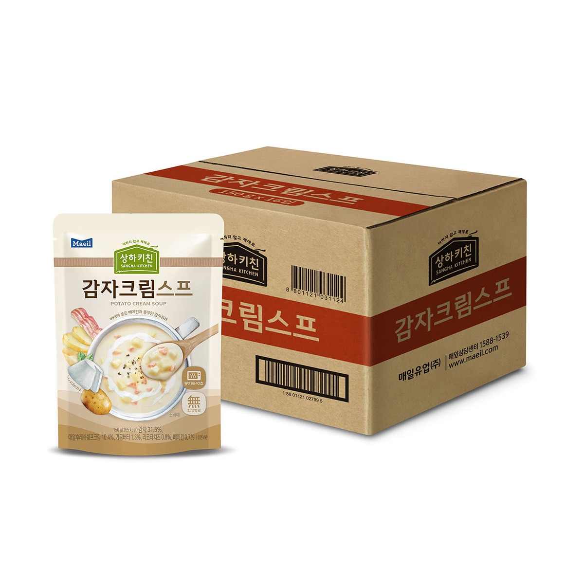 상하키친 감자 스프 150g x 16