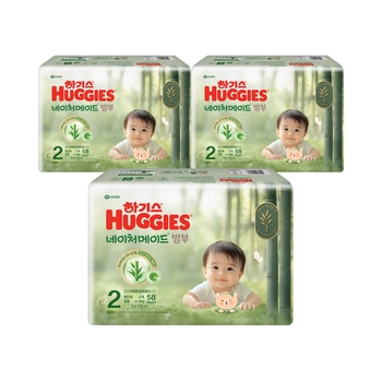 하기스 네이처메이드 밤부 밴드 공용 2단계 58 x 3 하기스 네이처메이드 밤부 밴드 공용 2단계 58 x 3