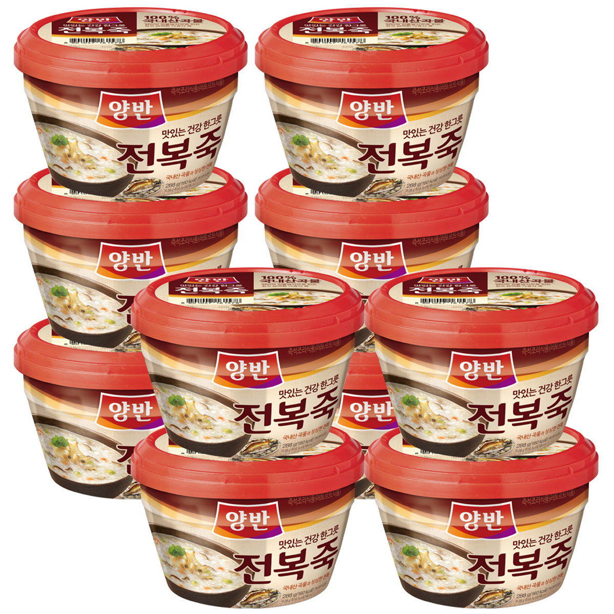 양반 전복죽 288g x 10