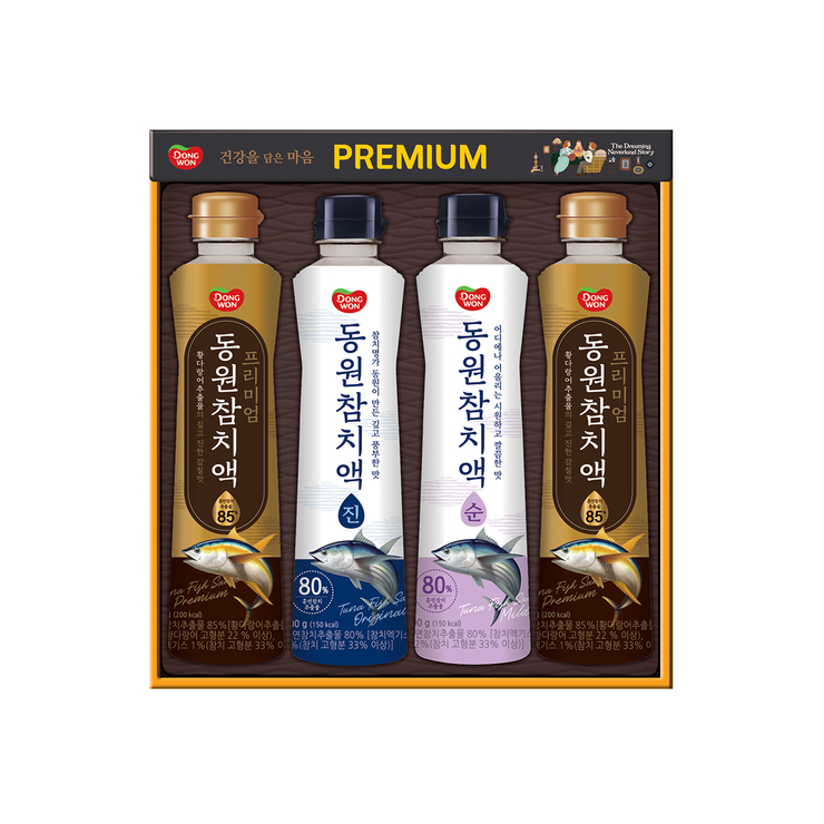 Dongwon Tuna Fish Sauce Gift Set C4 x 4set 674685