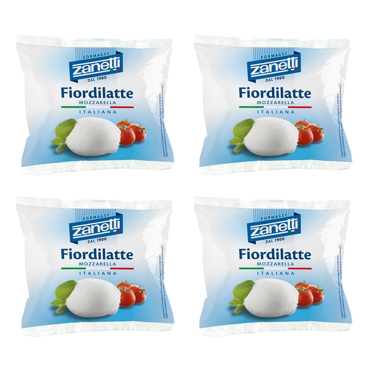 Zanetti Fresh Mozzarella 125g x 4 678450