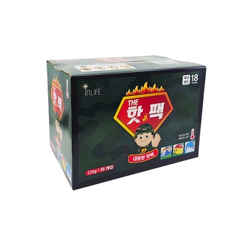 인라이프 대용량 포켓용 핫팩 150g x 30개