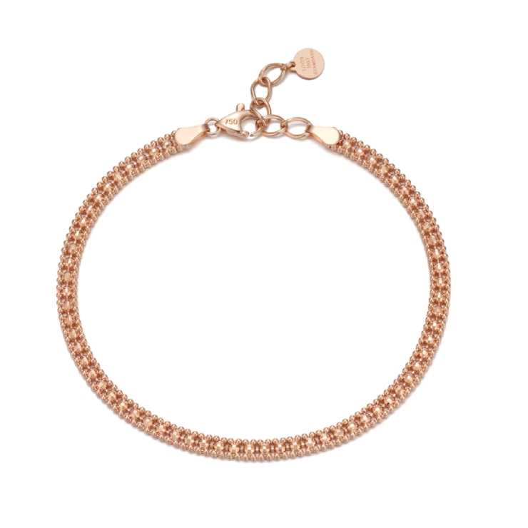 Lond Miracle Ball 18K Pink Gold Bracelet 678491