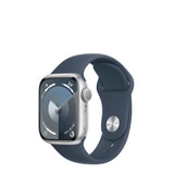 Apple 워치 9 GPS 41mm SLV/SB 스포츠 밴드 - S/M