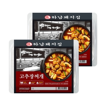 하남돼지집 고추장찌개 755g x 2ea 하남돼지집 고추장찌개 755g x 2ea