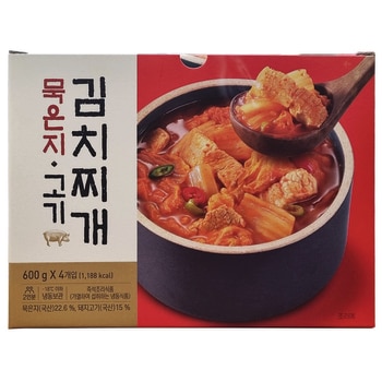 묵은지 고기김치찌개 600g x 4