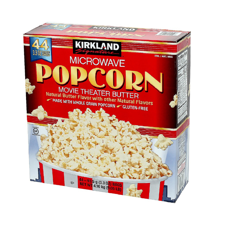 Kirkland Signature Microwave Popcorn 4.1kg 1358897