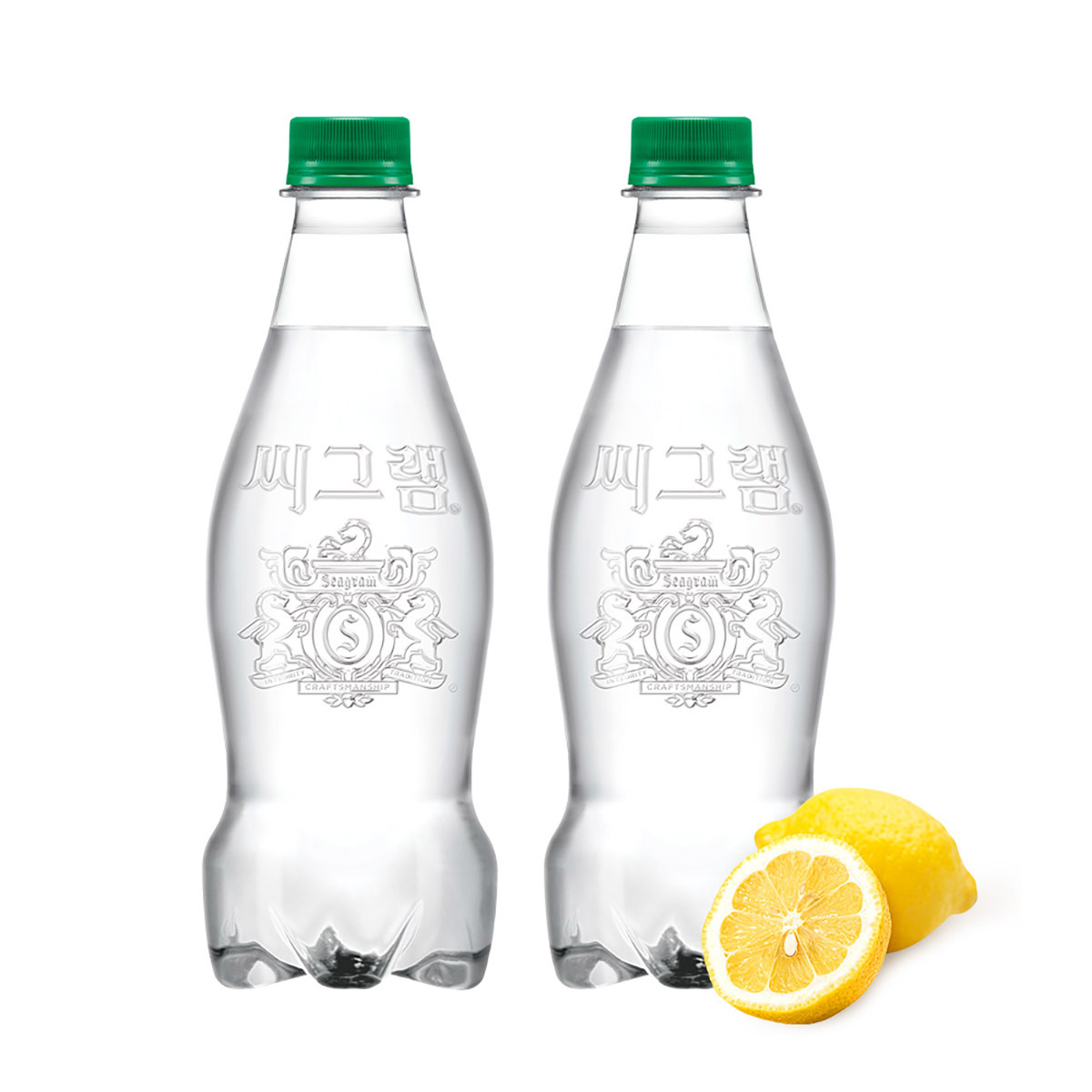 씨그램 탄산수 레몬 450ml x 20