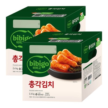 비비고 총각김치 2.4kg x 2