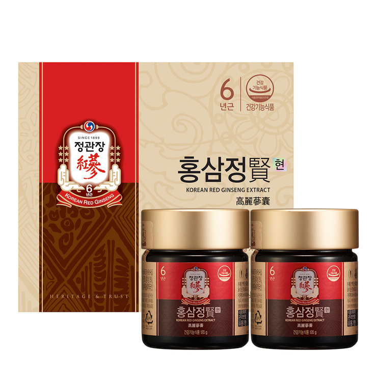 CKJ Red Ginseng Extract 120g  x2 Gift Set 528813