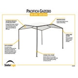 쉘터로직 퍼시피카 1010 가제보 캐노피, 그레이