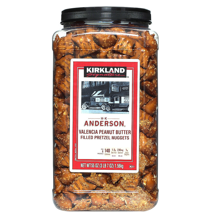 Kirkland Signature Peanut Butter Pretzel 1.56kg 1050557