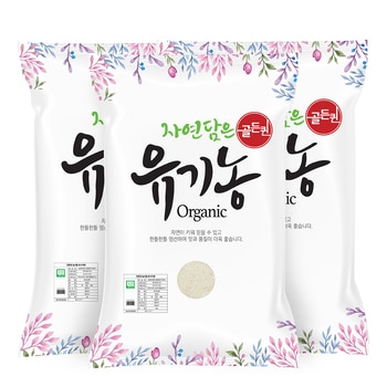 푸른들판 유기농 골든퀸 3kg x 3