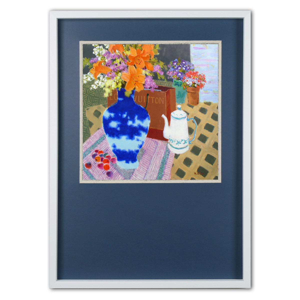 지클레 아트포스터 56x80cm - 꽃의 향연 II
