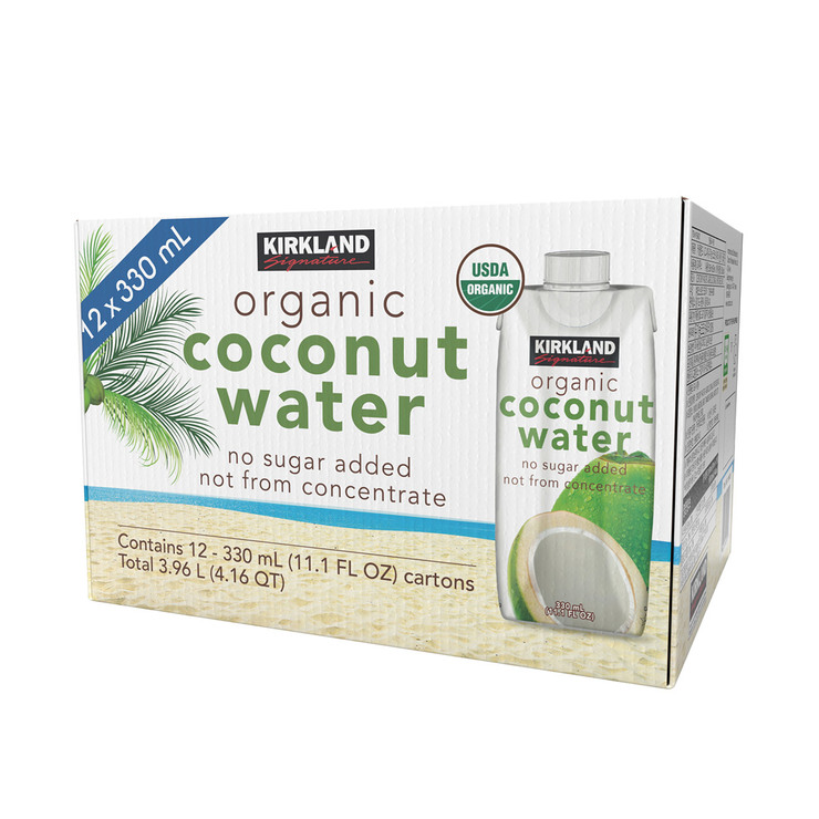 KS Organic Coconut Water 330ml x 12 / Min Order 2 1394201