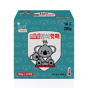 인라이프 방석 핫팩 280g x 15개 인라이프 방석 핫팩 280g x 15개