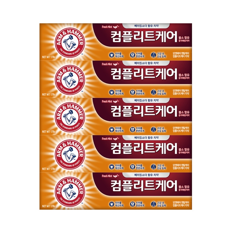 Arm & Hammer Complete Care Toothpaste 178g x 5/Min Order Qty 2 674096