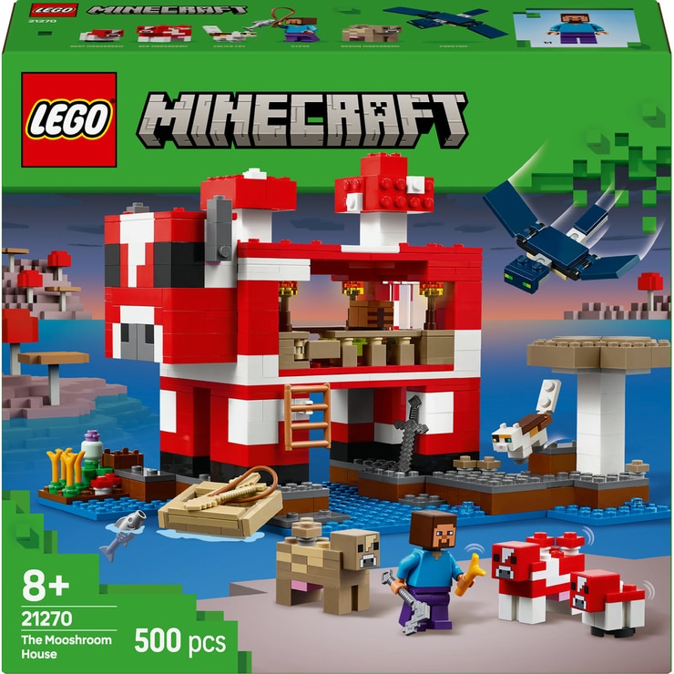 Lego Minecraft The Mooshroom House 680987