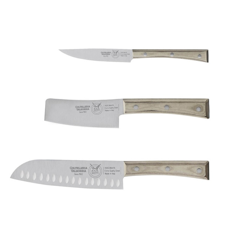 Valgobbia PaperStone Basic 3P Knife set 645626