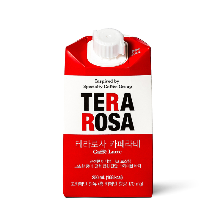 Terarosa Caffe Latte 250ml x 12 673416