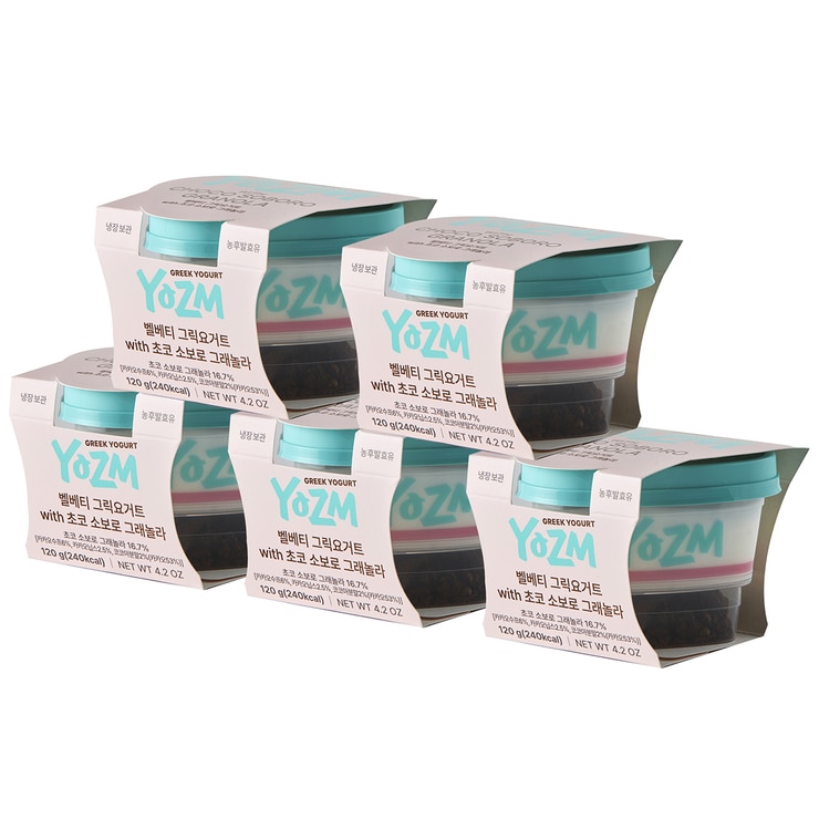 YOZM Greek Yogurt Choco 120g x 5 674764