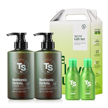 TS 어성초샴푸 500g x 2개 & 프리미엄샴푸 100g x 2개 TS 어성초샴푸 500g x 2개 & 프리미엄샴푸 100g x 2개