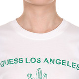 게스 여성 반소매 티셔츠 - 화이트