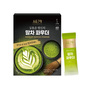 쌍계 김동곤 명인의 말차 파우더 15g x 40 쌍계 김동곤 명인의 말차 파우더 15g x 40